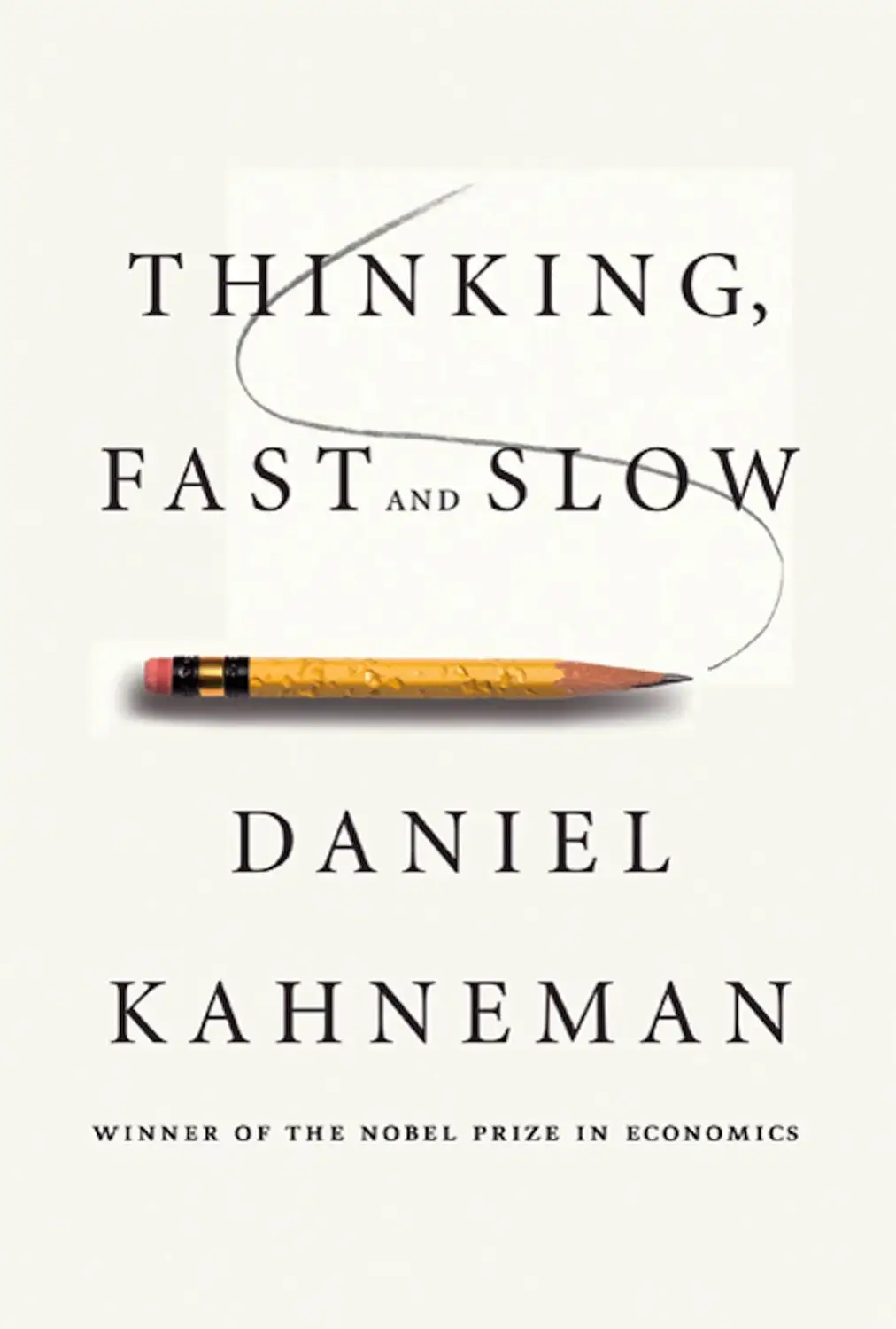 Book cover of Thinking Fast and Slow.